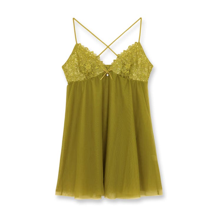 マスタードイエロー | Terras テラス コーディネートスリップ | fran de lingerie