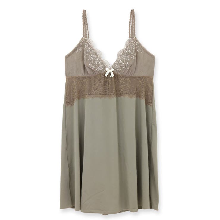 ブラウン | Noble Tiara ノーブルティアラ コーディネートスリップ | fran de lingerie