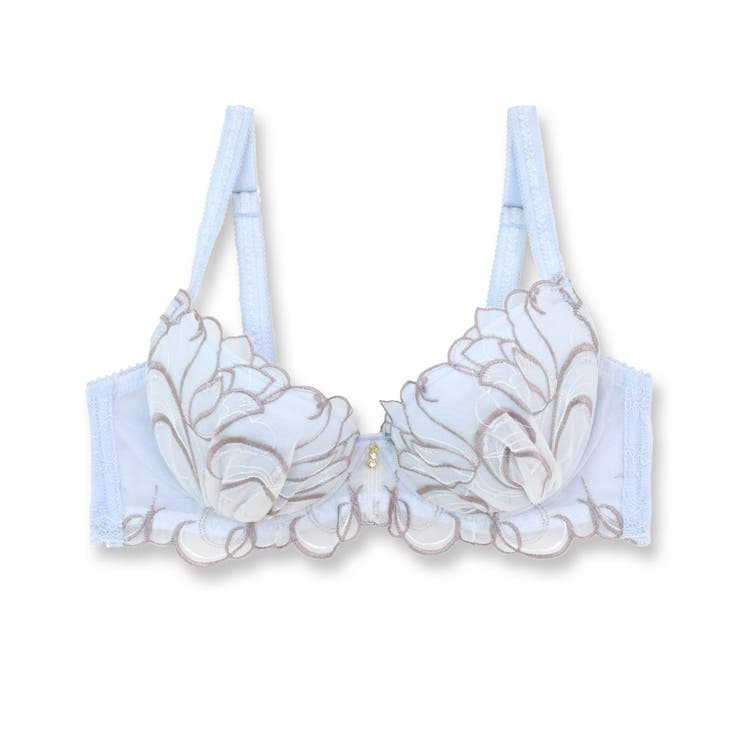 豊富なサイズ展開が◎大人かわいいチューリップ刺繍 「ノーブルティアラトルペ」 ブ… | fran de lingerie | 詳細画像3 