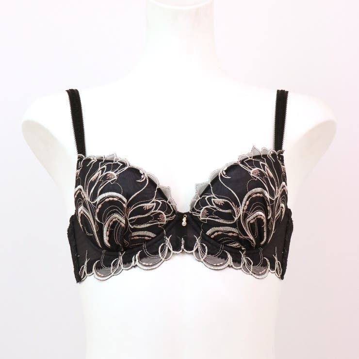 豊富なサイズ展開が◎大人かわいいチューリップ刺繍 「ノーブルティアラトルペ」 ブ… | fran de lingerie | 詳細画像17 