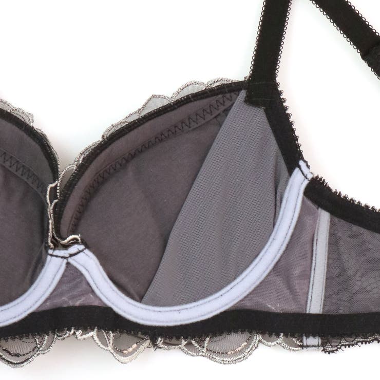 豊富なサイズ展開が◎大人かわいいチューリップ刺繍 「ノーブルティアラトルペ」 ブ… | fran de lingerie | 詳細画像21 