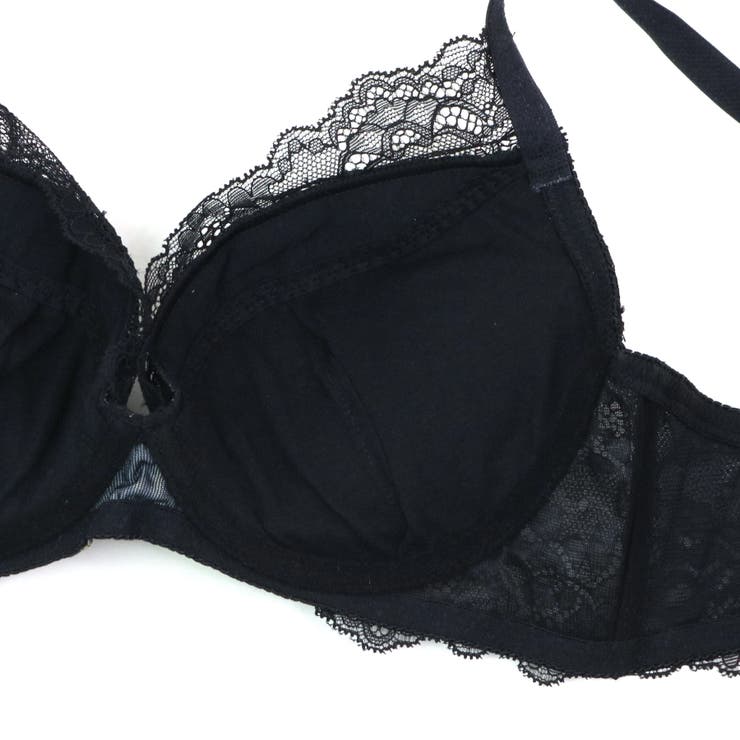華やか配色デザインすっきりラインの谷間メイクブラ 「ボタニカルプリントサテン ペ… | fran de lingerie | 詳細画像22 
