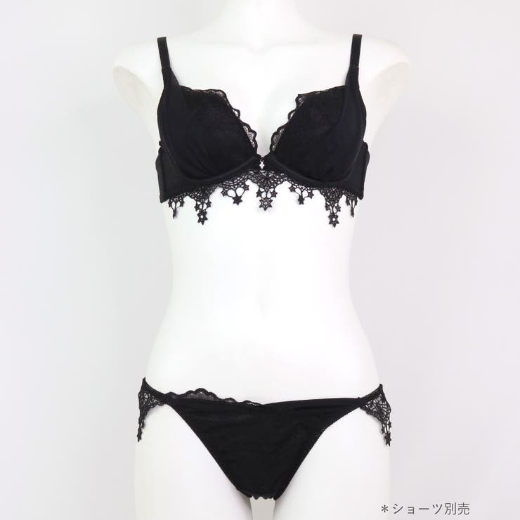 とびきりキュートなスターレース華奢見せ楽ちんフィットブラ 「プティフィット001… | fran de lingerie | 詳細画像29 