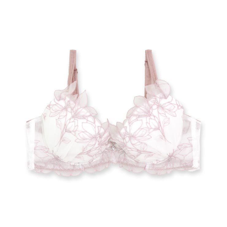 軽やかに揺れるチュールフラワー安定感◎のすっきりバストメイク 「ノーブルティアラ… | fran de lingerie | 詳細画像11 