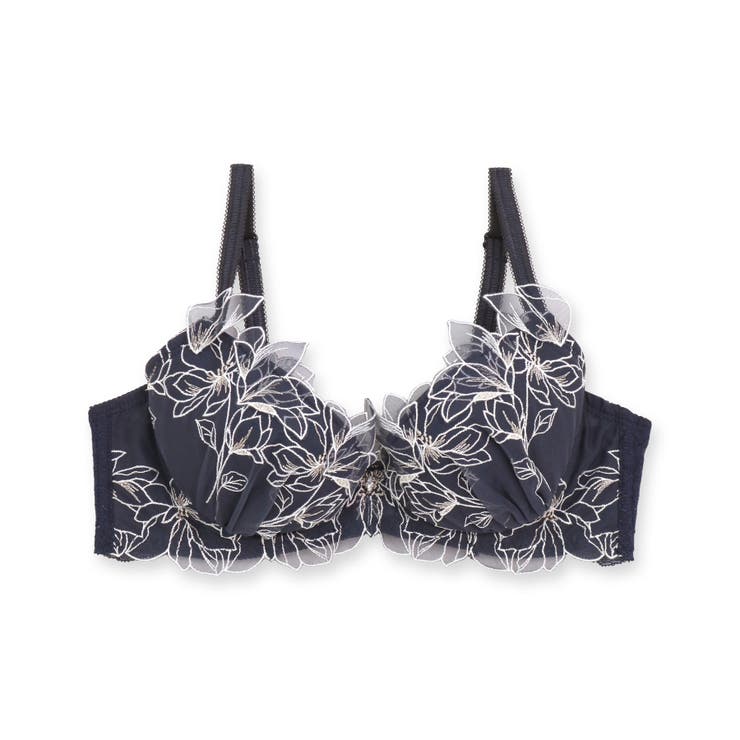 軽やかに揺れるチュールフラワー安定感◎のすっきりバストメイク | fran de lingerie | 詳細画像8 