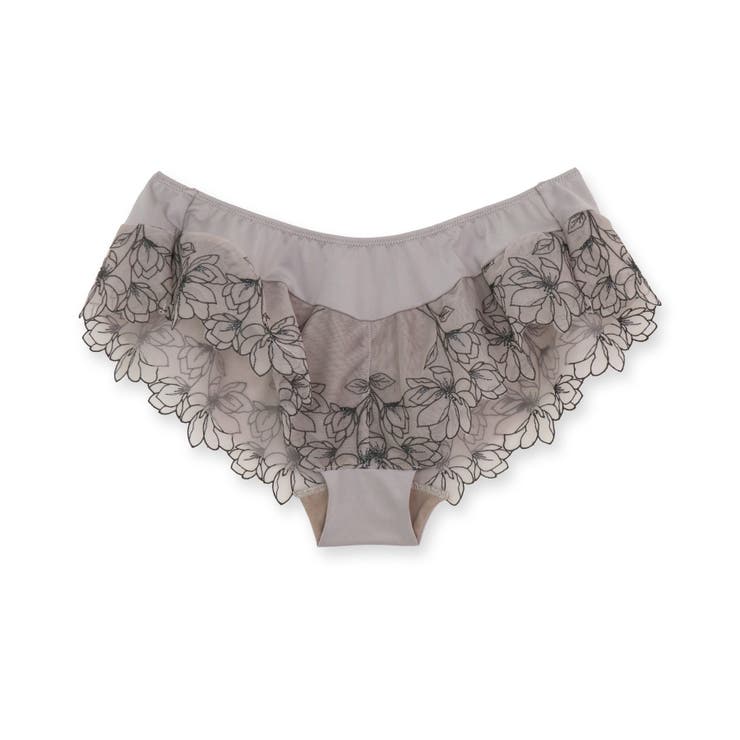 軽やかに揺れるチュールフラワー贅沢な可愛さ！ 「ノーブルティアラブラ002 | fran de lingerie | 詳細画像4 