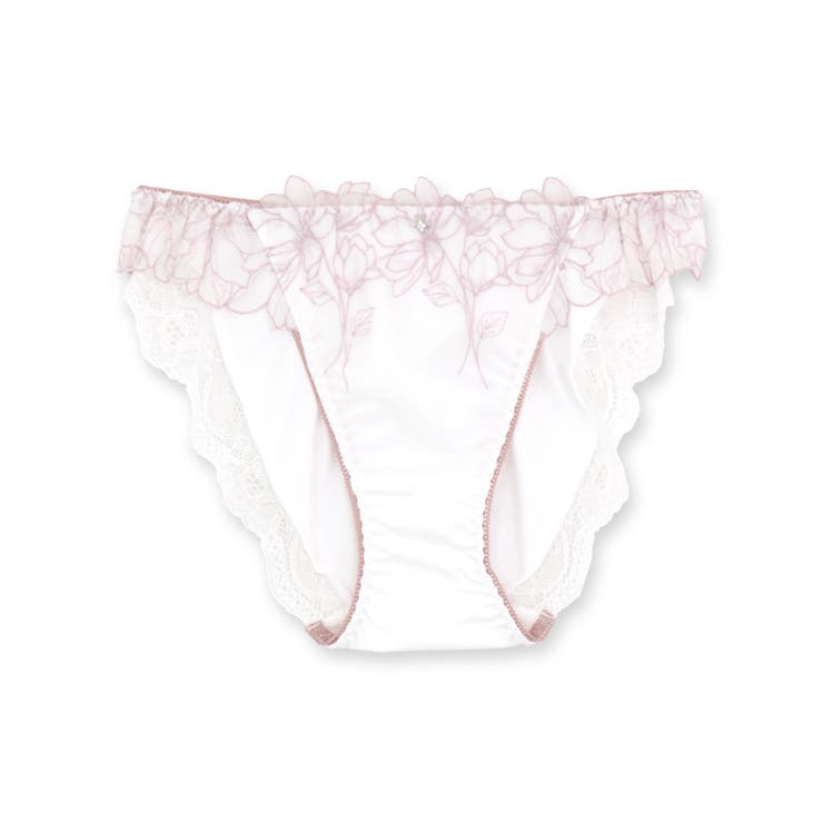 軽やかに揺れるチュールフラワーデイリー使いに 「ノーブルティアラブラ002 | fran de lingerie | 詳細画像5 