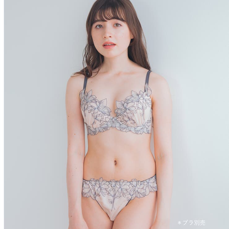 軽やかに揺れるチュールフラワーデイリー使いに 「ノーブルティアラブラ002 | fran de lingerie | 詳細画像7 
