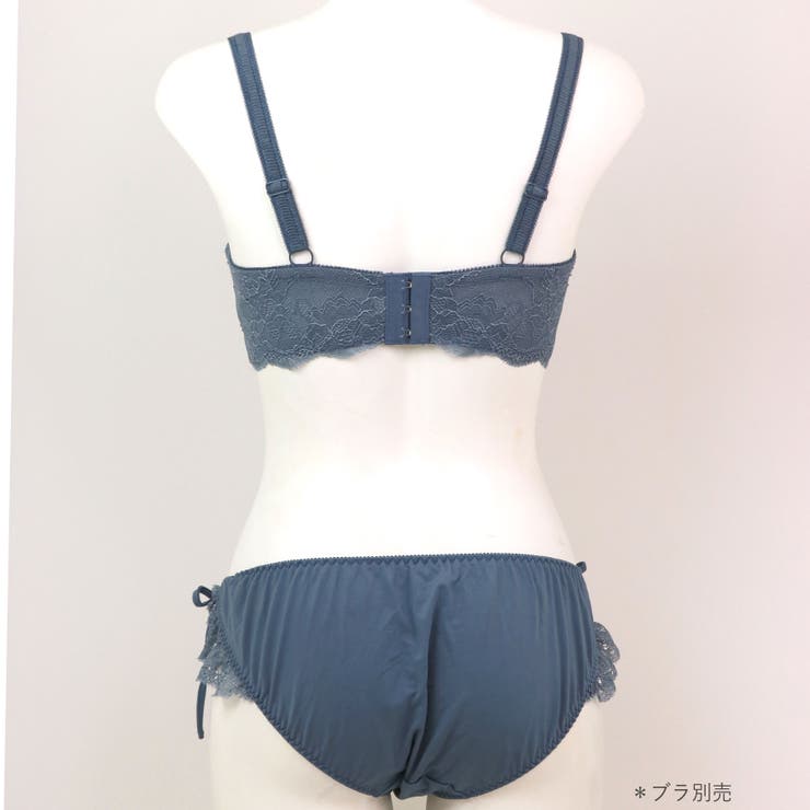 軽やかに揺れるチュールフラワー可愛くて楽ちんな紐ショーツ | fran de lingerie | 詳細画像19 