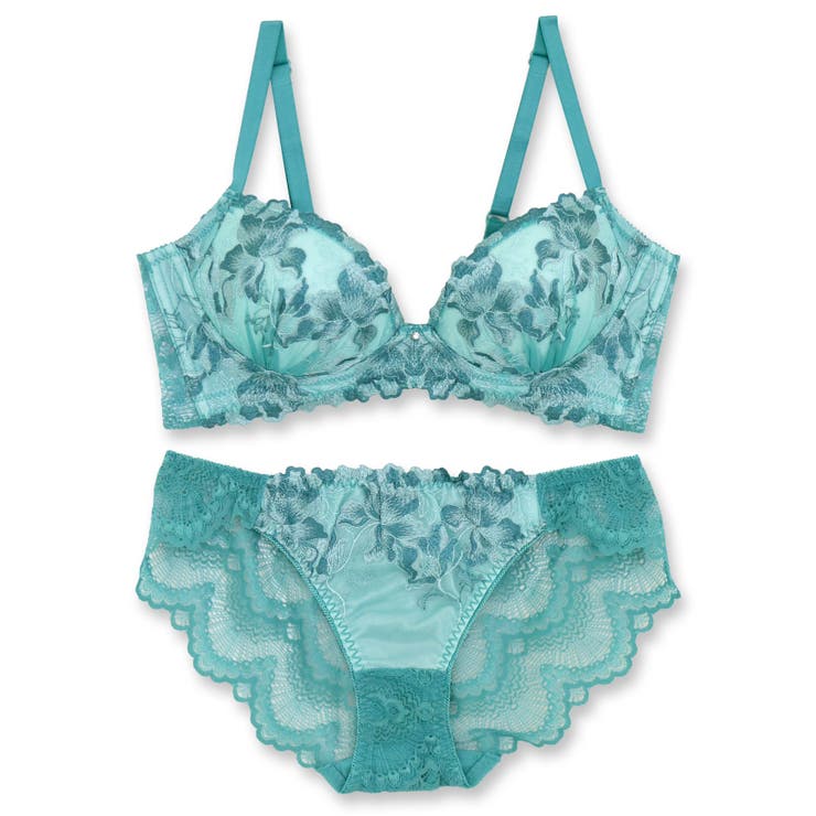 華あり刺繍のノンワイヤー しっかり盛れるノンワイヤー 「スタイルアップワイヤレス | fran de lingerie | 詳細画像5 