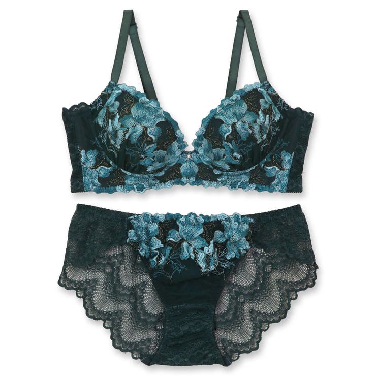 華あり刺繍のノンワイヤー しっかり盛れるノンワイヤー 「スタイルアップワイヤレス | fran de lingerie | 詳細画像10 