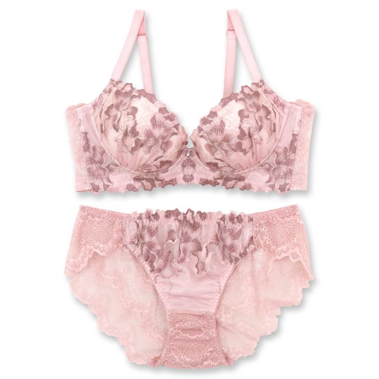 華あり刺繍のノンワイヤー しっかり盛れるノンワイヤー 「スタイルアップワイヤレス | fran de lingerie | 詳細画像13 