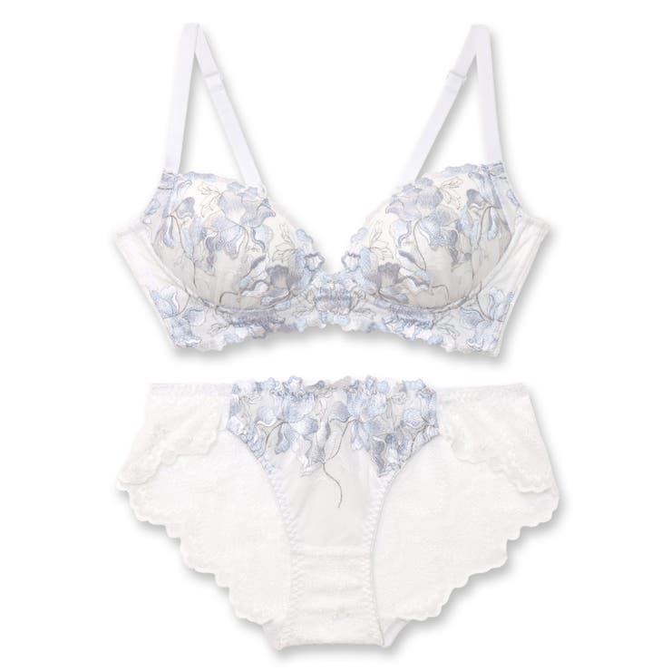 華あり刺繍のノンワイヤー しっかり盛れるノンワイヤー 「スタイルアップワイヤレス | fran de lingerie | 詳細画像15 