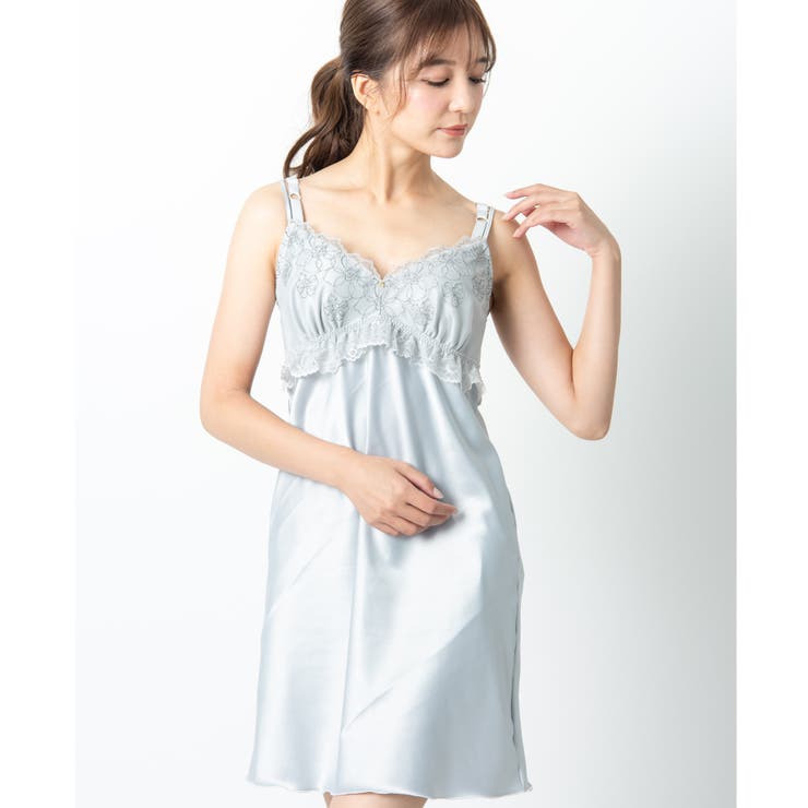 Elegance Satin エレガンスサテン コーディネートスリップ | fran de lingerie | 詳細画像3 