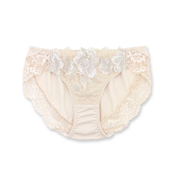 シックな華ありランジェリーヒップに心地くフィットするノーマルショーツ 「シャイニ… | fran de lingerie | 詳細画像2 