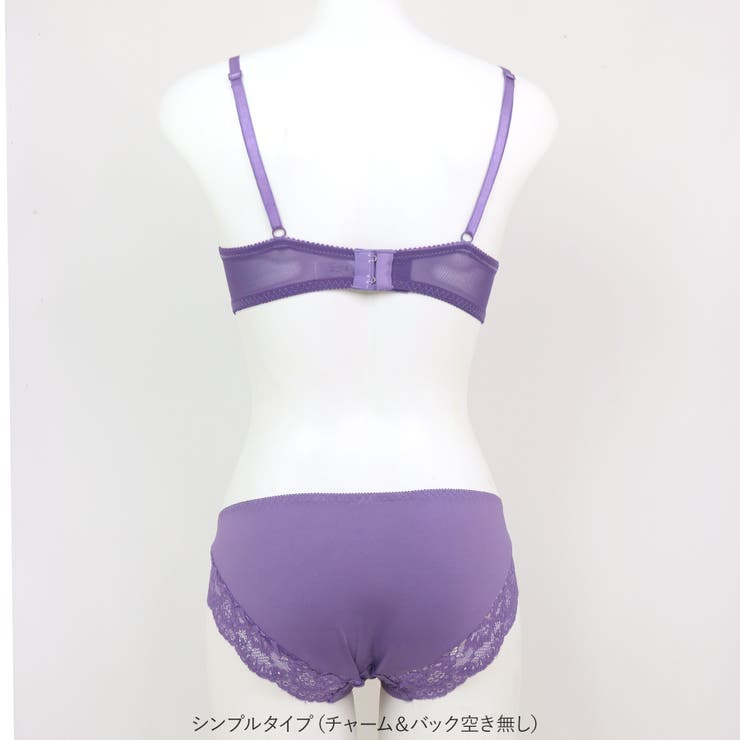 シックな華ありランジェリーヒップに心地くフィットするノーマルショーツ 「シャイニ… | fran de lingerie | 詳細画像22 