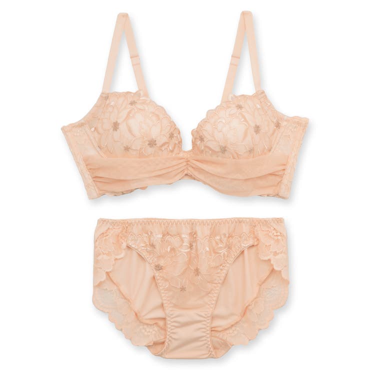 フェミニンデザインの楽ちんノンワイヤー人気の盛り胸メイクノンワイヤー 「スタイル… | fran de lingerie | 詳細画像2 