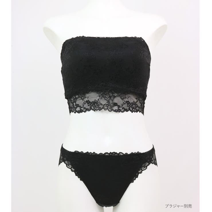 シンプルレース穿きやすいノーマルショーツ 「スフレフィットチューブブラ ショーツ… | fran de lingerie | 詳細画像10 