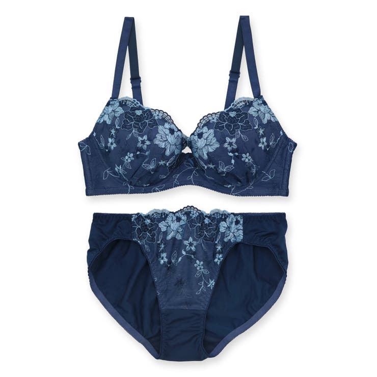 刺繍レースのベーシックデザイン自分らしいバストに 「フランスタンダード004 | fran de lingerie | 詳細画像3 