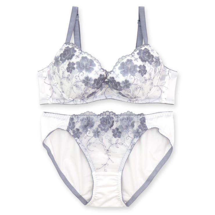 刺繍レースのベーシックデザイン自分らしいバストに 「フランスタンダード004 | fran de lingerie | 詳細画像15 