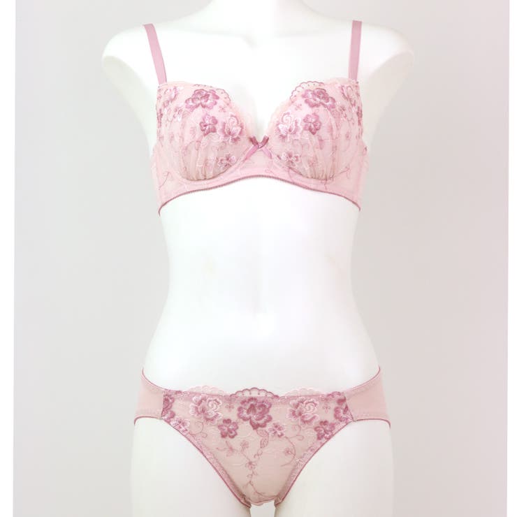 刺繍レースのベーシックデザイン自分らしいバストに 「フランスタンダード004 | fran de lingerie | 詳細画像23 