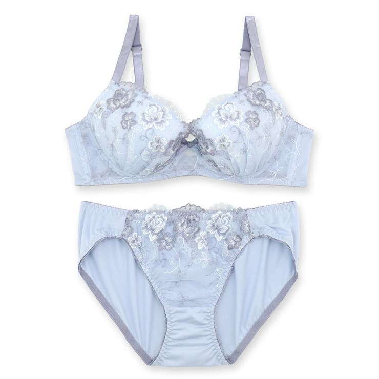 刺繍レースのベーシックデザイン自分らしいバストに 「フランスタンダード004 ペ… | fran de lingerie | 詳細画像2 