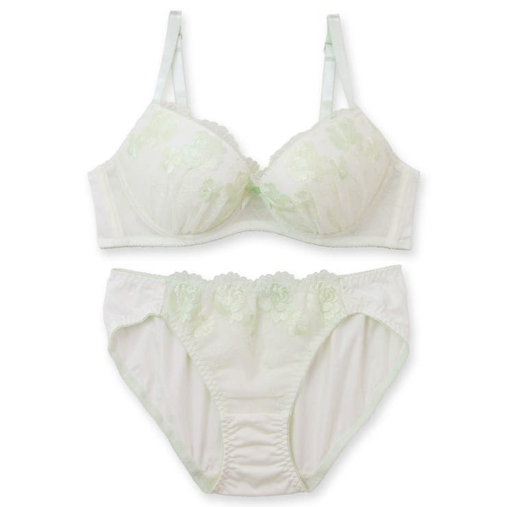 刺繍レースのベーシックデザイン自分らしいバストに 「フランスタンダード004 ペ… | fran de lingerie | 詳細画像4 