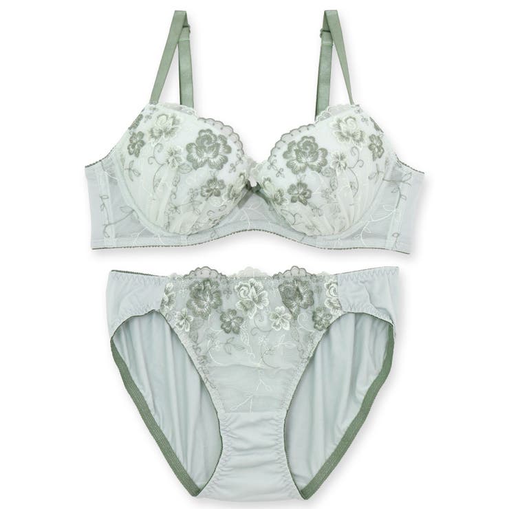 刺繍レースのベーシックデザイン自分らしいバストに 「フランスタンダード004 ペ… | fran de lingerie | 詳細画像6 