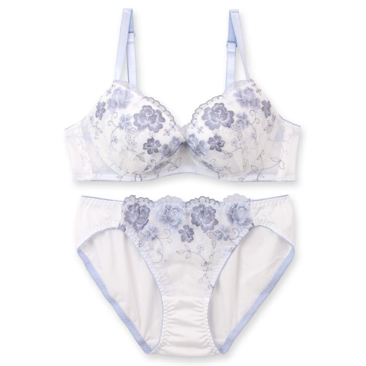 刺繍レースのベーシックデザイン自分らしいバストに 「フランスタンダード004 ペ… | fran de lingerie | 詳細画像11 