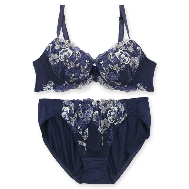 刺繍レースのベーシックデザイン自分らしいバストに 「フランスタンダード006 ペ… | fran de lingerie | 詳細画像5 