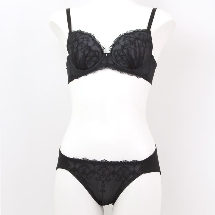 きらめくフェミニンなフラワー刺繍レース自分らしいバストに 「フランスタンダード0… | fran de lingerie | 詳細画像19 