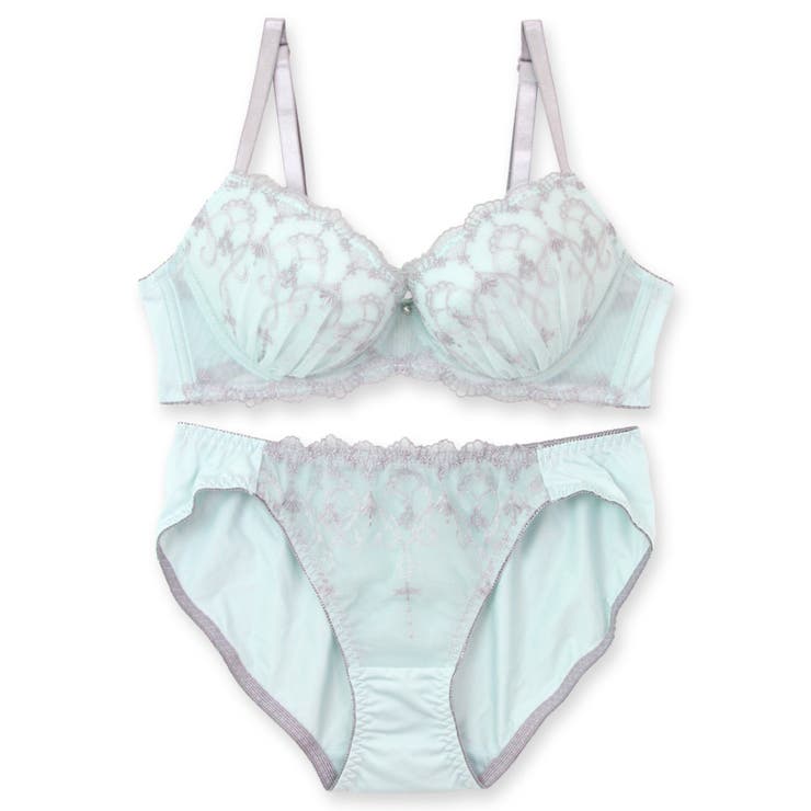 きらめくフェミニンなフラワー刺繍レース自分らしいバストに 「フランスタンダード0… | fran de lingerie | 詳細画像5 
