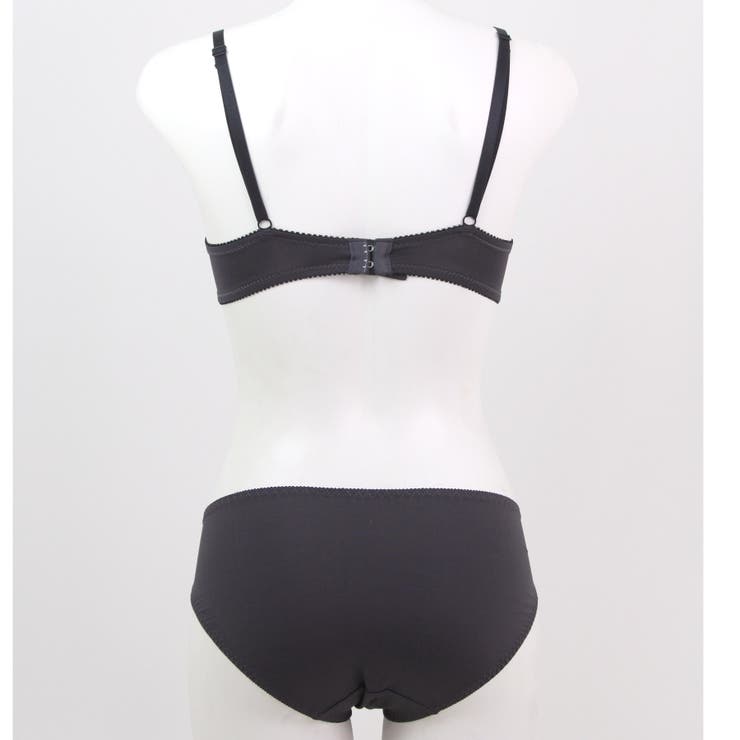 フェミニンデザインすっきりラインの谷間メイクブラ 「フランスタンダード009 | fran de lingerie | 詳細画像17 