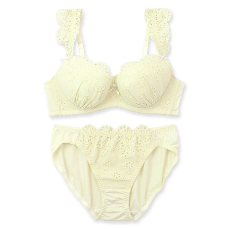 ヴィンテージのようなコットンレース自分らしいバストに 「フランスタンダード011… | fran de lingerie | 詳細画像4 