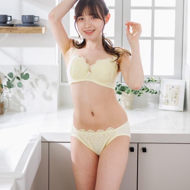 ヴィンテージのようなコットンレース自分らしいバストに 「フランスタンダード011… | fran de lingerie | 詳細画像11 