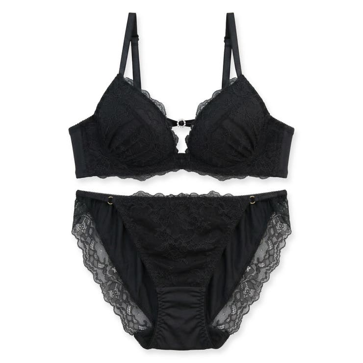 ブラ＆ショーツセット（ワイヤー有）ブラ＆ショーツセット（ワイヤー有）「フランスタ… | fran de lingerie | 詳細画像2 