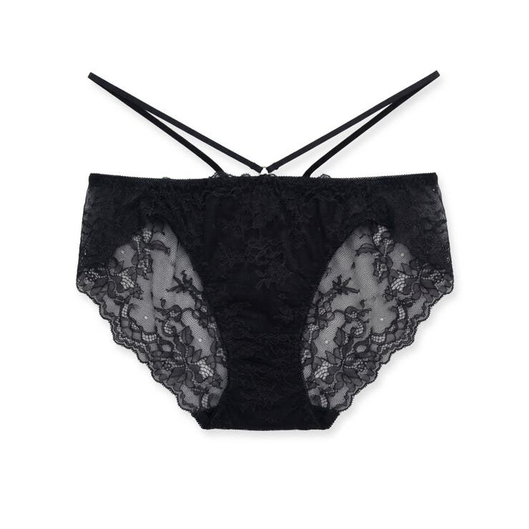 ブラック | レギュラー（ノーマル）ショーツレギュラー（ノーマル）ショーツ「フランスタンダード… | fran de lingerie
