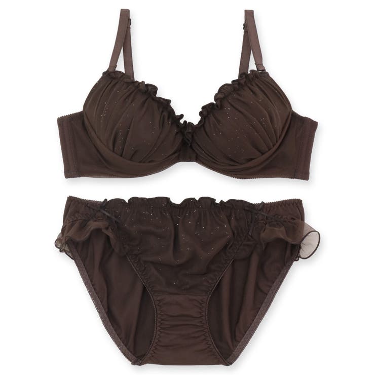 人気の「ふわ盛」パターンさりげない特別感 「ふわ盛ブラ008 ペアブラジャー」 | fran de lingerie | 詳細画像3 