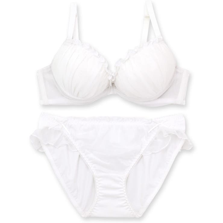 人気の「ふわ盛」パターンさりげない特別感 「ふわ盛ブラ008 ペアブラジャー」 | fran de lingerie | 詳細画像7 