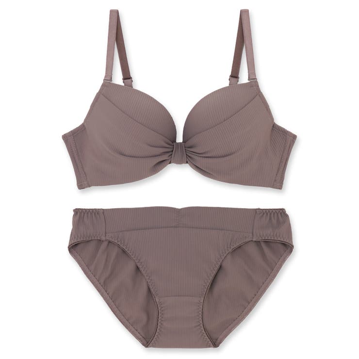 人気の「ふわ盛」パターンデイリー使いやすいシンプルさ 「ふわ盛スムース ペアブラ… | fran de lingerie | 詳細画像2 