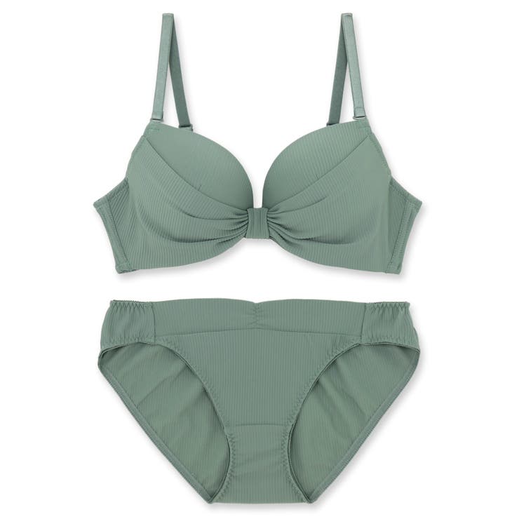 人気の「ふわ盛」パターンデイリー使いやすいシンプルさ 「ふわ盛スムース ペアブラ… | fran de lingerie | 詳細画像5 