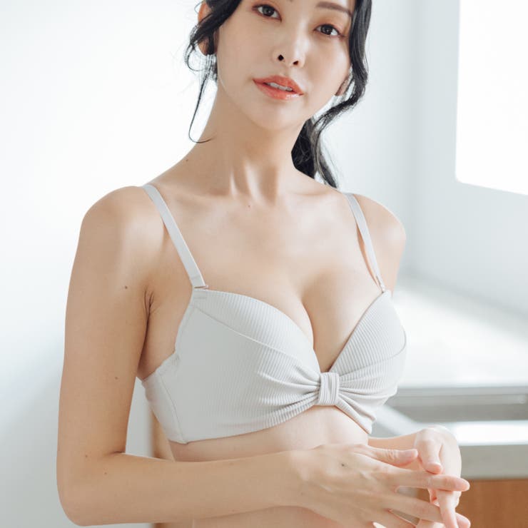人気の「ふわ盛」パターンデイリー使いやすいシンプルさ 「ふわ盛スムース ペアブラ… | fran de lingerie | 詳細画像15 