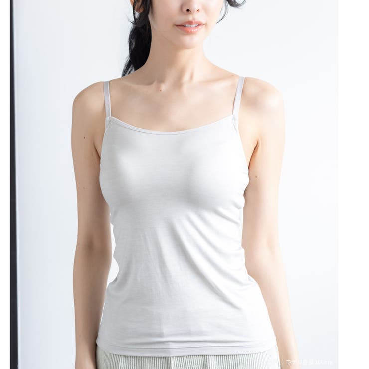 人気の「ふわ盛」パターンのカップを採用モダール生地で着心地◎ 「ふわ盛ブラキャミ… | fran de lingerie | 詳細画像13 