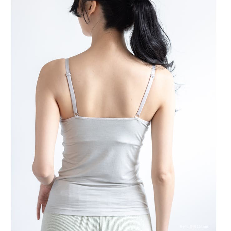 人気の「ふわ盛」パターンのカップを採用モダール生地で着心地◎ 「ふわ盛ブラキャミ… | fran de lingerie | 詳細画像14 