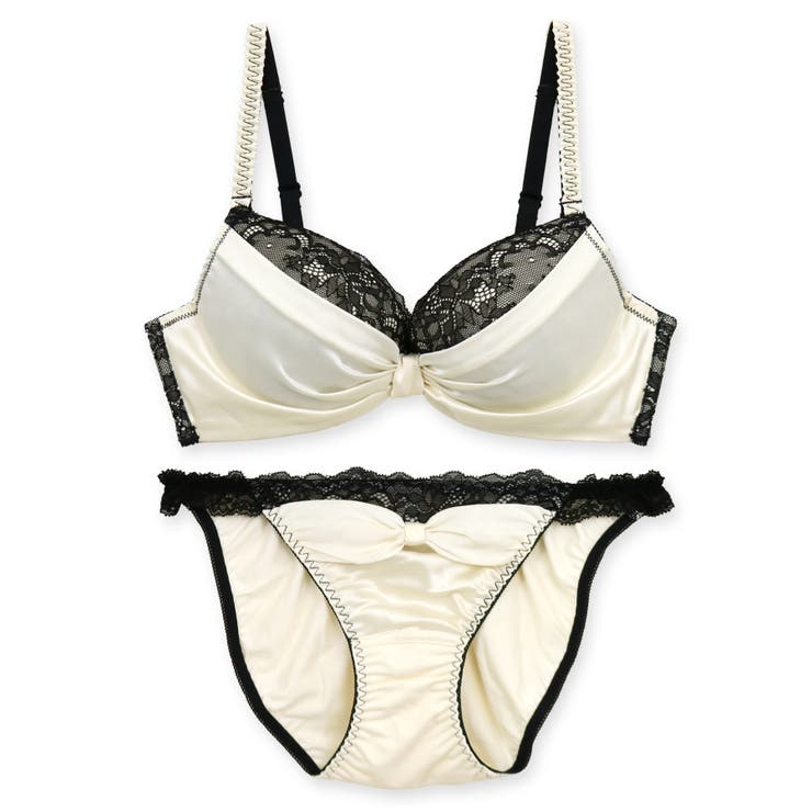 人気のすき間レスシリーズ人気のすき間レスシリーズ「すき間レスサテン」 ブラセット | fran de lingerie | 詳細画像5 