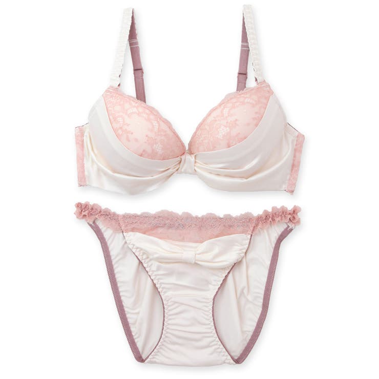 人気のすき間レスシリーズ人気のすき間レスシリーズ「すき間レスサテン」 ブラセット | fran de lingerie | 詳細画像7 
