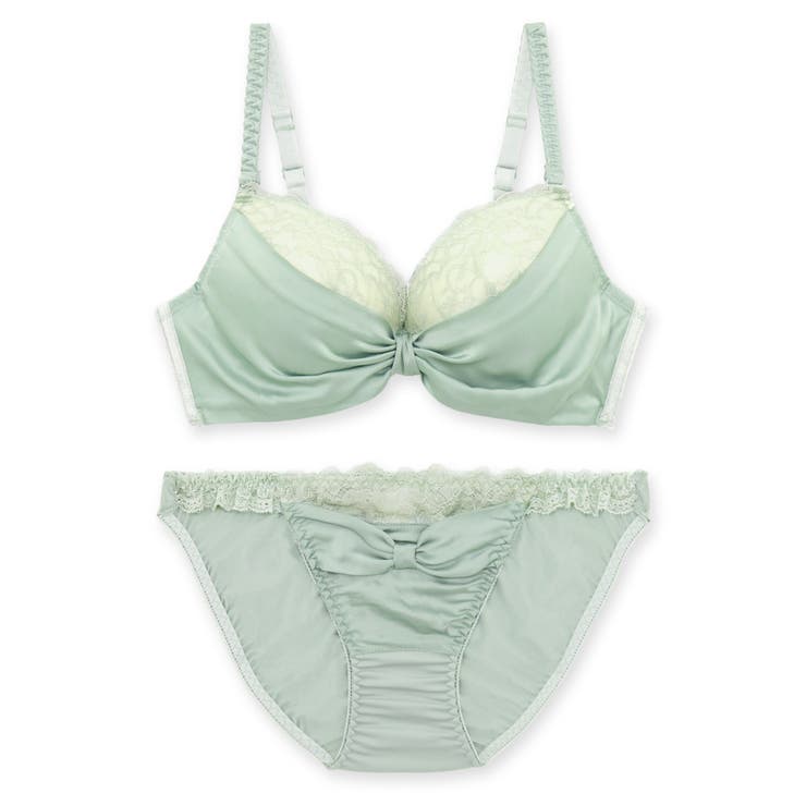 人気のすき間レスシリーズ人気のすき間レスシリーズ「すき間レスサテン」 ブラセット | fran de lingerie | 詳細画像9 