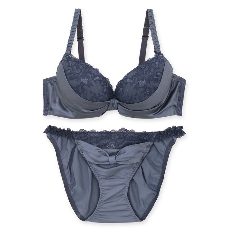 人気のすき間レスシリーズ人気のすき間レスシリーズ「すき間レスサテン」 ブラセット | fran de lingerie | 詳細画像10 