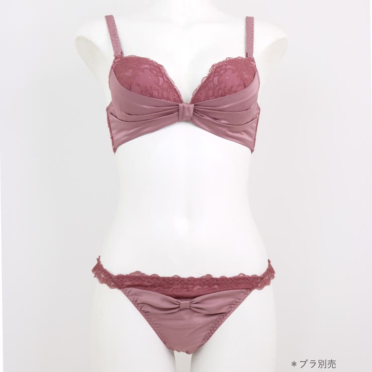 更にセクシーに洋服に響かない！ 「すき間レスサテン タンガ」 Tバック タンガ | fran de lingerie | 詳細画像9 