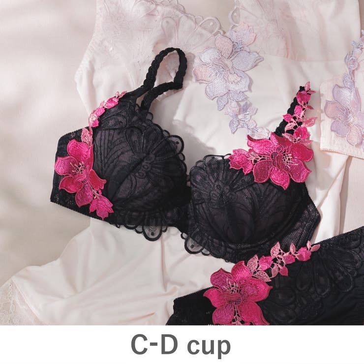 ブラック | ボディメイクの真骨頂華麗なエキゾチックランジェリー。 「グレースイストマスカレー… | fran de lingerie